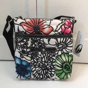 NINE WEST Tattoo Floral Crossbody Bag